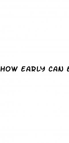 how early can erectile dysfunction start