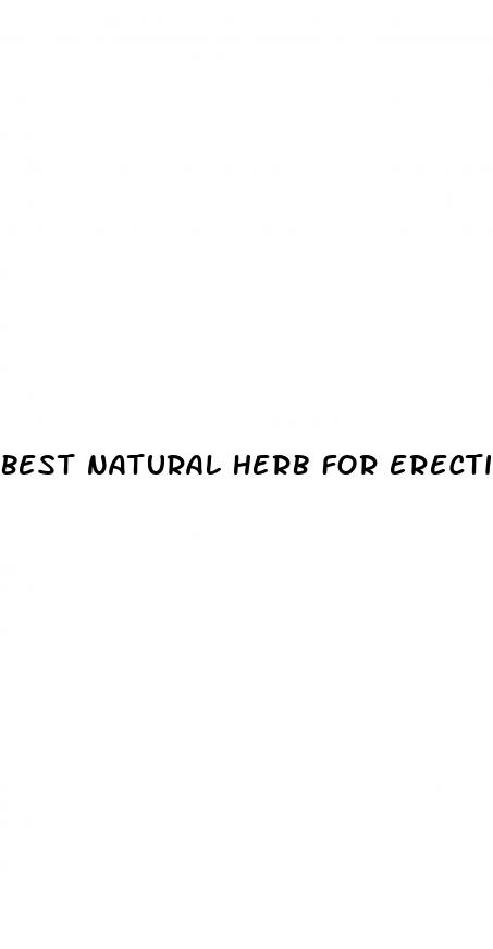 best natural herb for erectile dysfunction