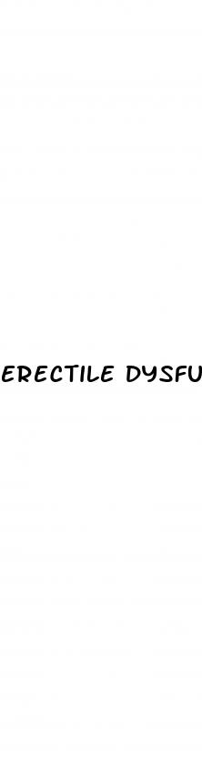 erectile dysfunction after long relationship