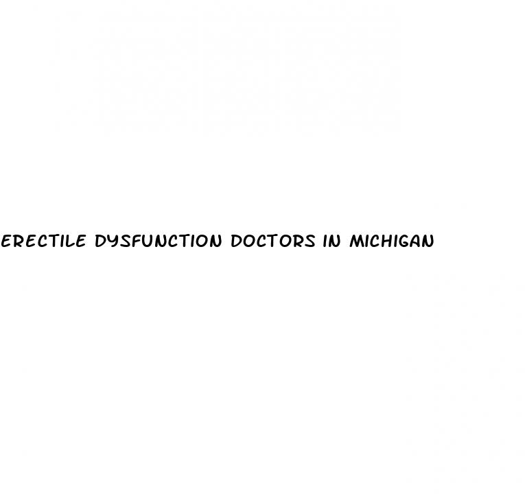 erectile dysfunction doctors in michigan