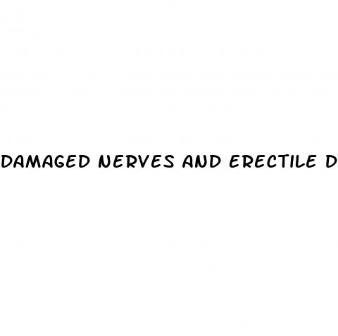 damaged nerves and erectile dysfunction