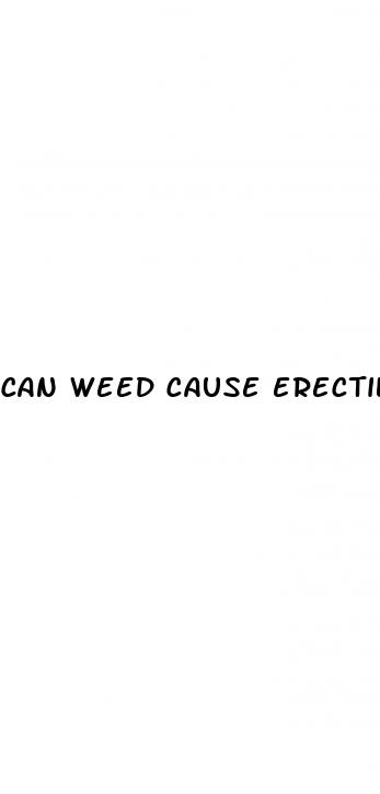 can weed cause erectile dysfunction