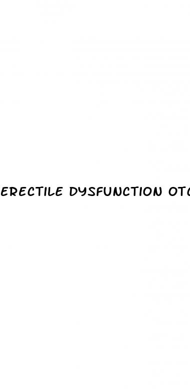 erectile dysfunction otc