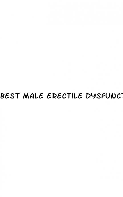 best male erectile dysfunction pills