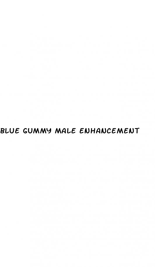 blue gummy male enhancement