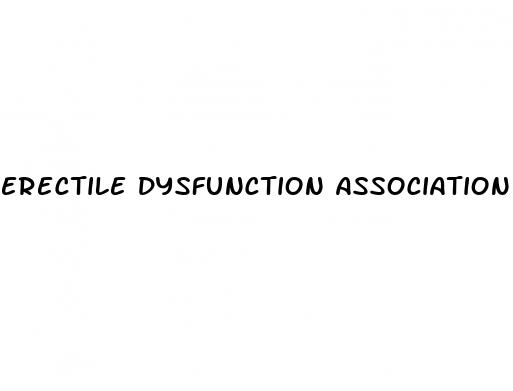 erectile dysfunction association