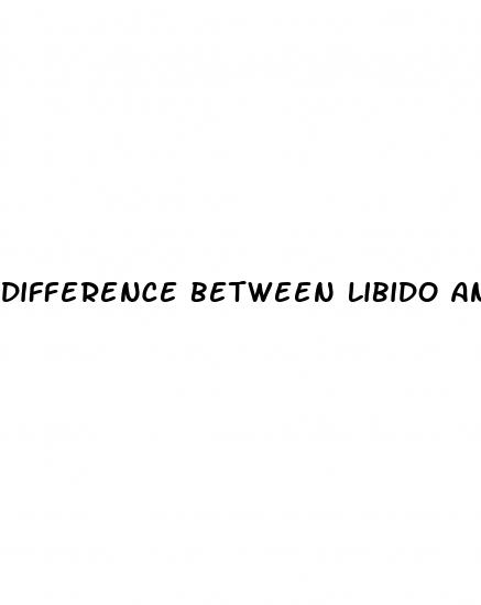 difference between libido and erectile dysfunction