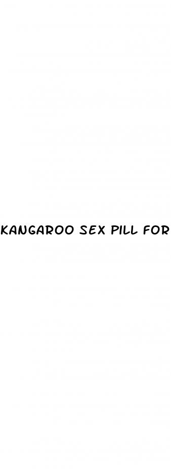 kangaroo sex pill for her review