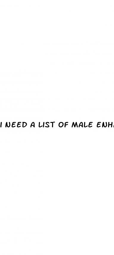 i need a list of male enhancement stores