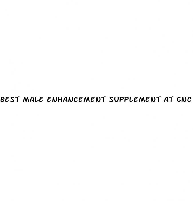 best male enhancement supplement at gnc
