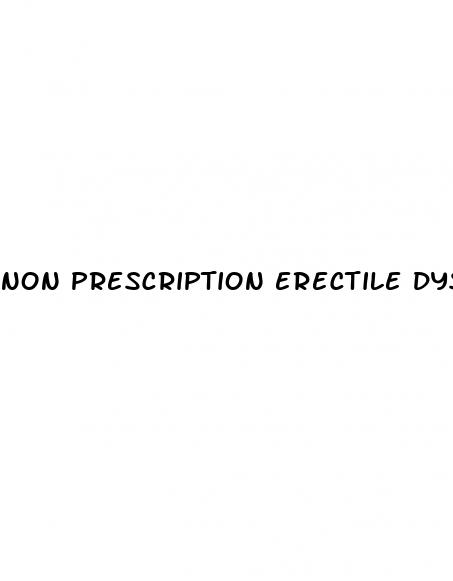 non prescription erectile dysfunction remedies
