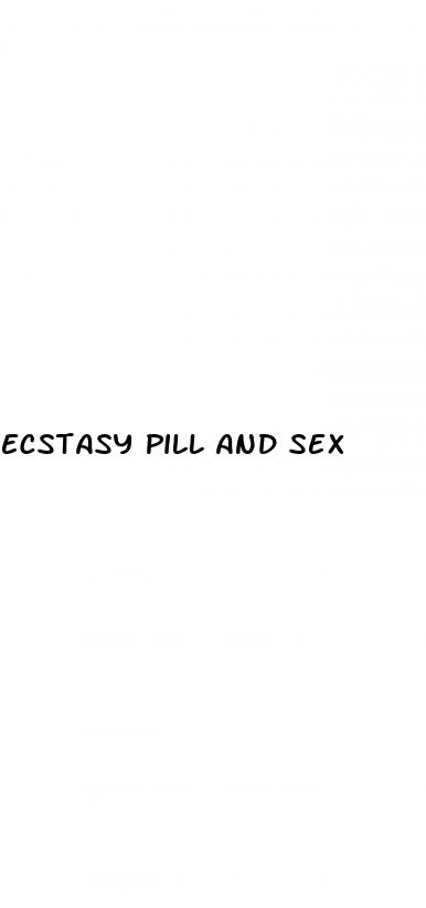 ecstasy pill and sex
