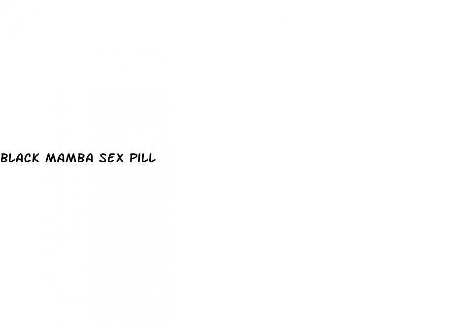 black mamba sex pill