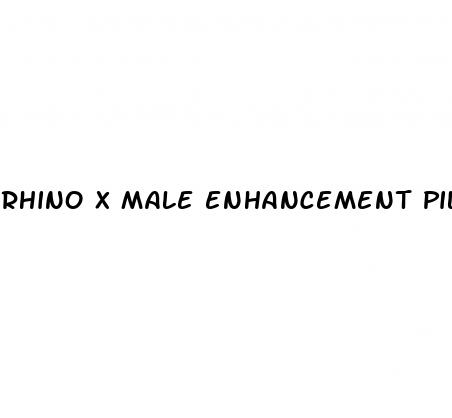 rhino x male enhancement pill