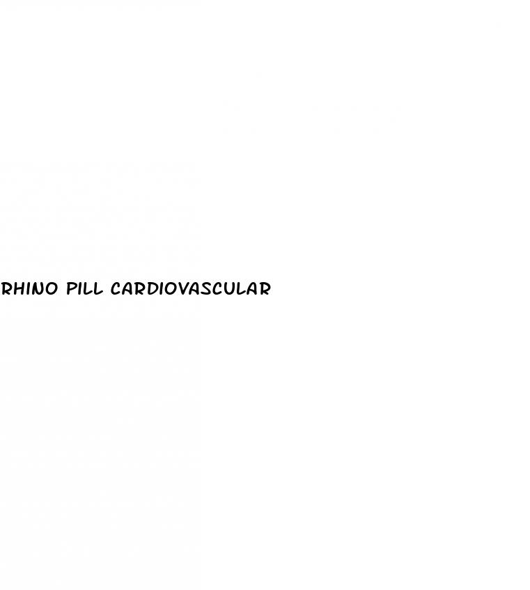 rhino pill cardiovascular