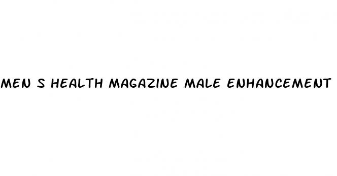 men s health magazine male enhancement