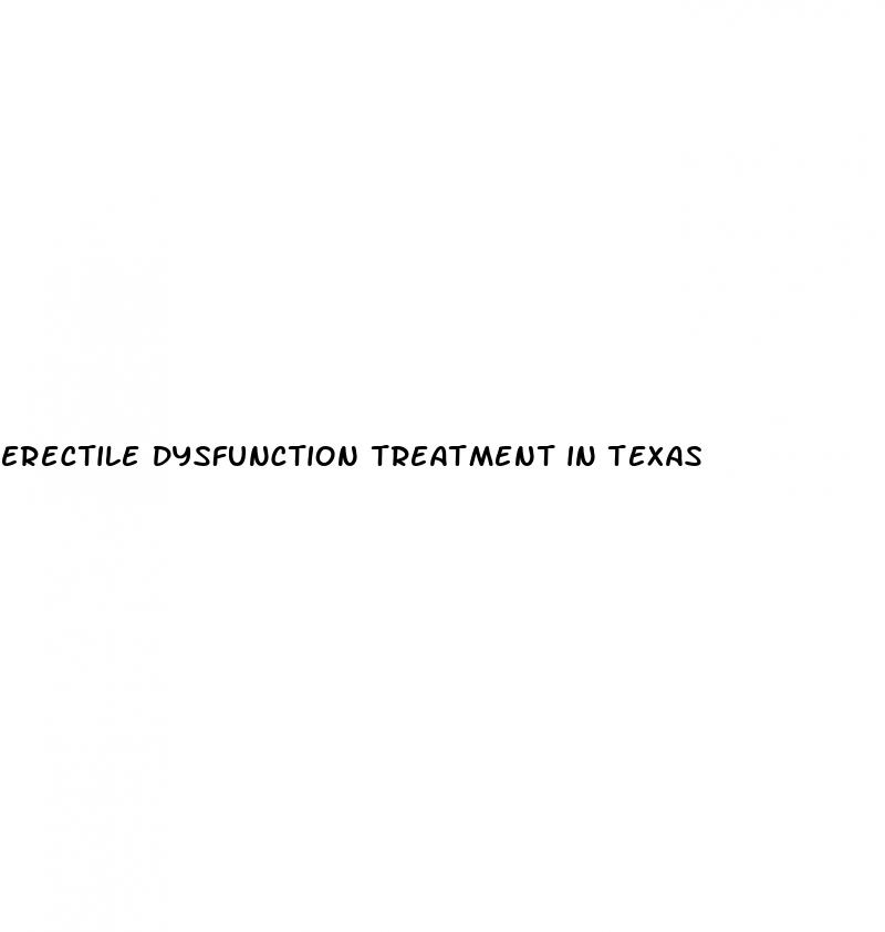 erectile dysfunction treatment in texas