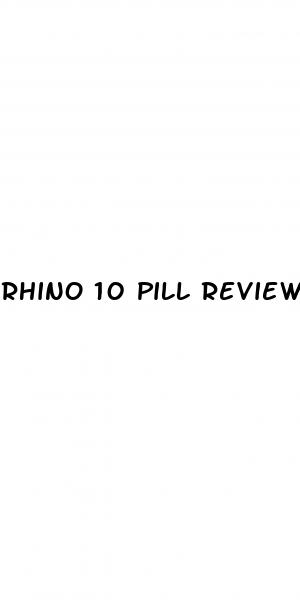 rhino 10 pill review