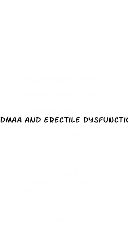 dmaa and erectile dysfunction