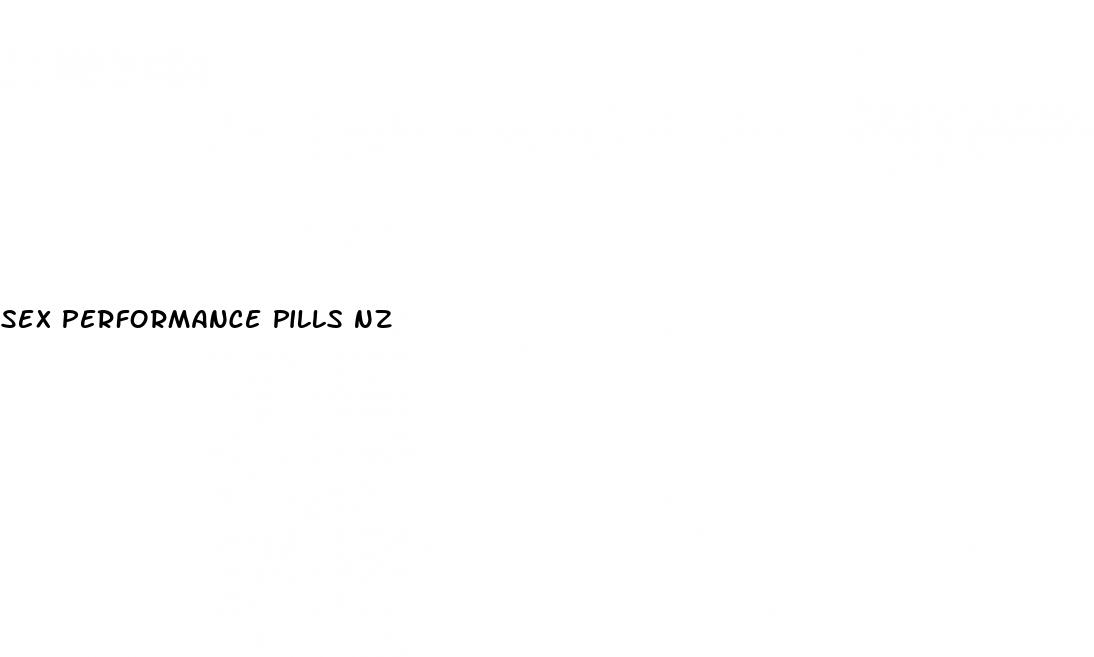 sex performance pills nz