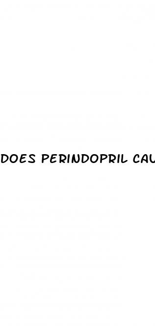 does perindopril cause erectile dysfunction