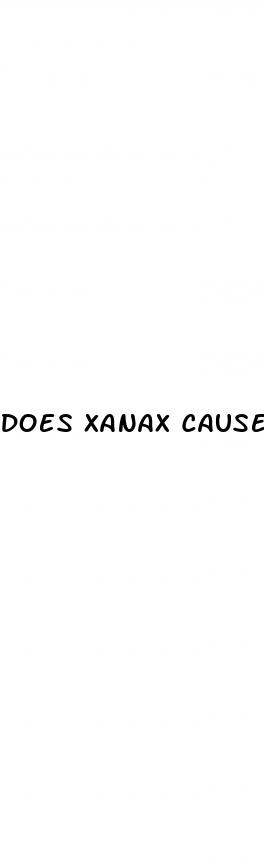 does xanax cause erectile dysfunction