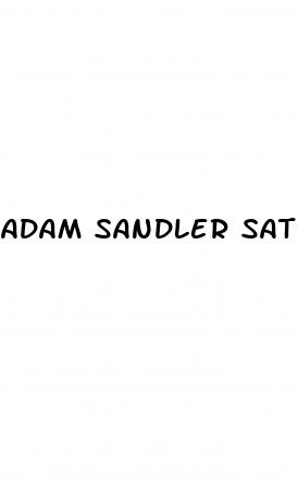adam sandler saturday night live erectile dysfunction episode