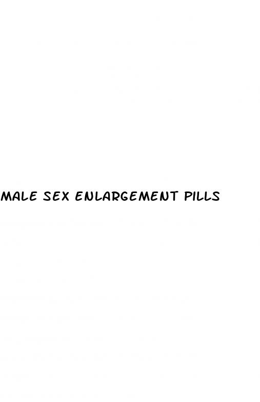 male sex enlargement pills