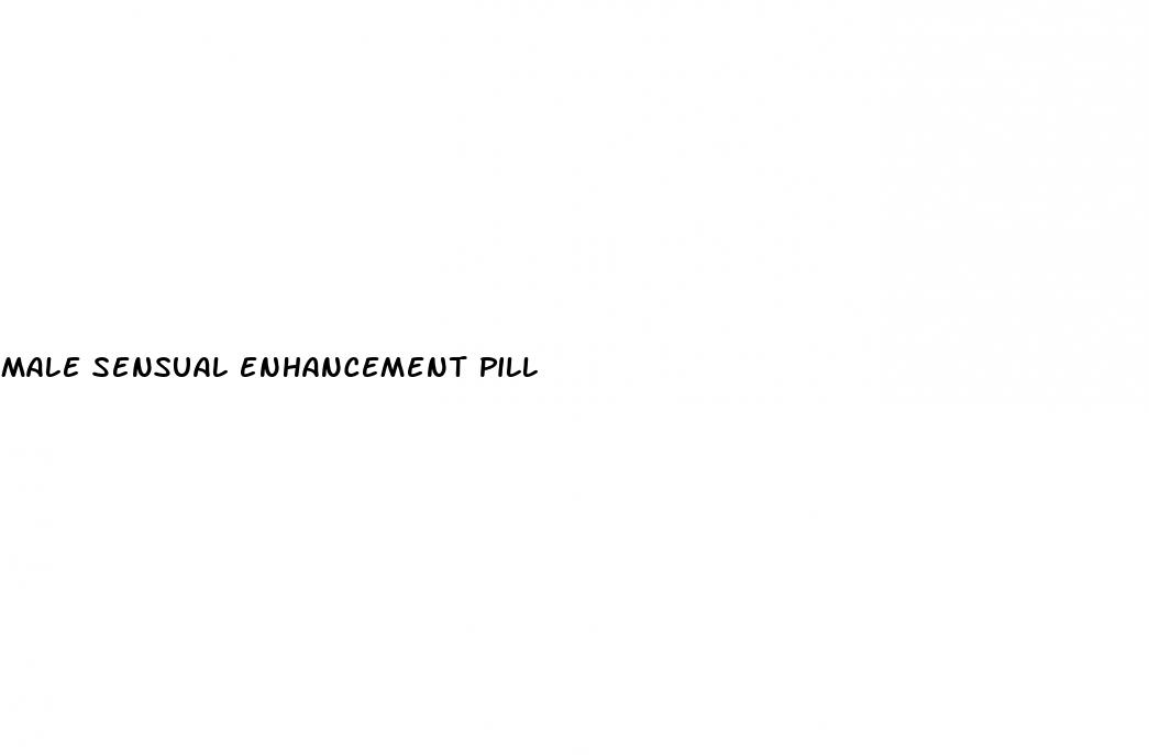 male sensual enhancement pill