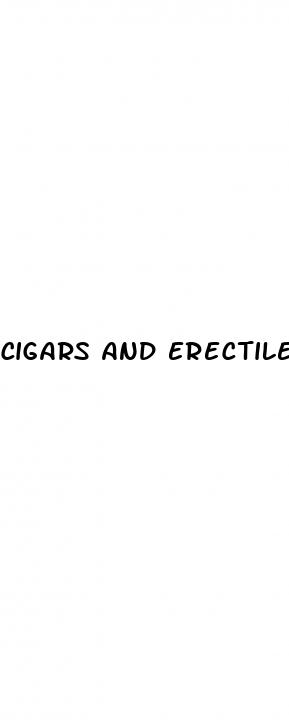 cigars and erectile dysfunction