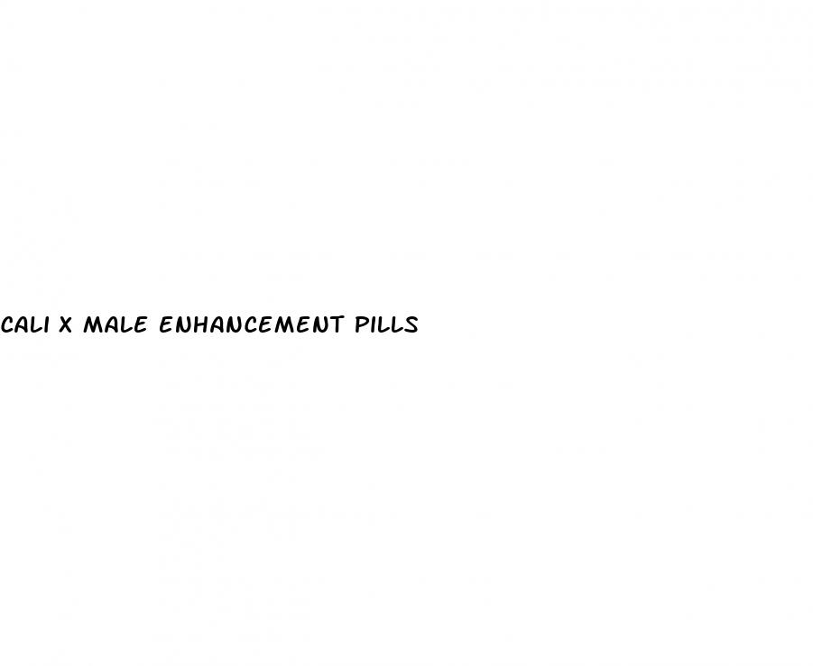 cali x male enhancement pills