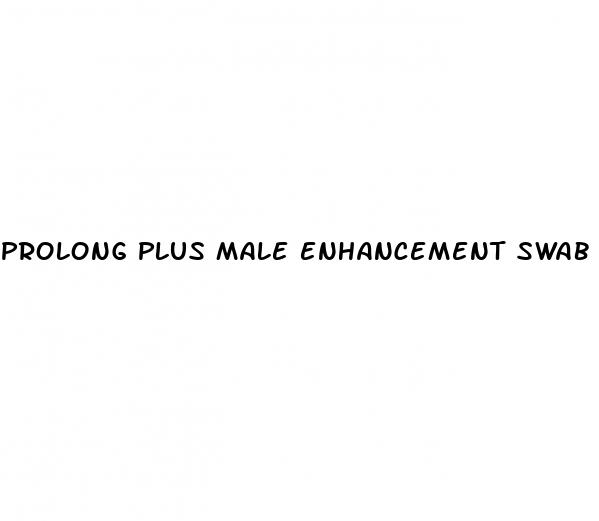 prolong plus male enhancement swab