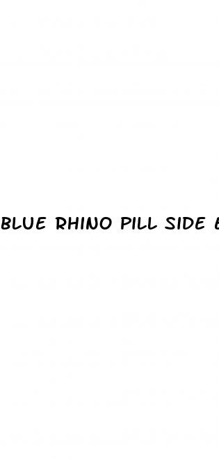 blue rhino pill side effects