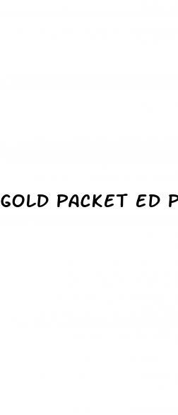 gold packet ed pill
