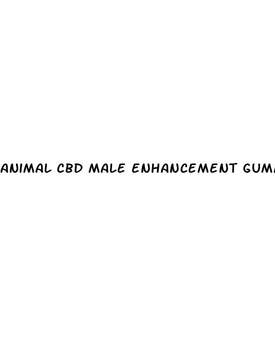 animal cbd male enhancement gummies