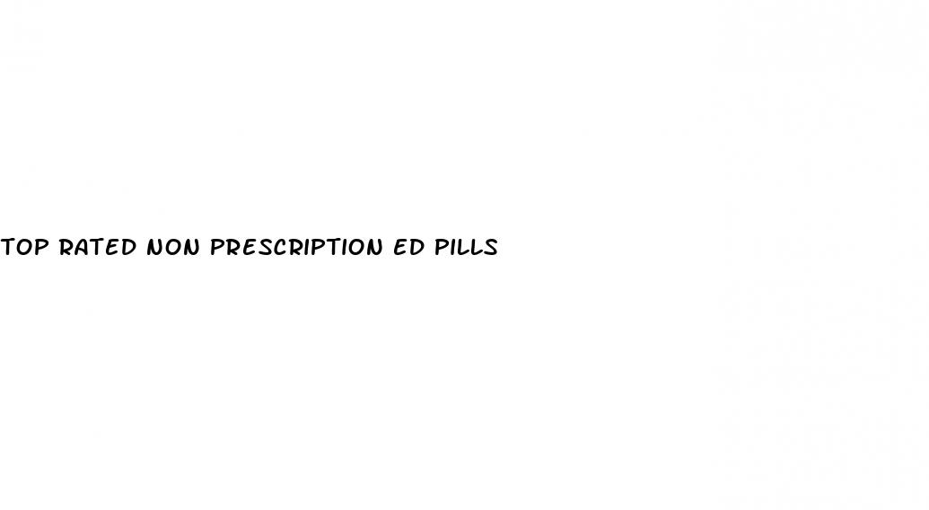 top rated non prescription ed pills
