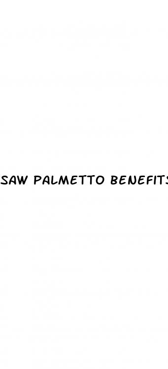 saw palmetto benefits erectile dysfunction