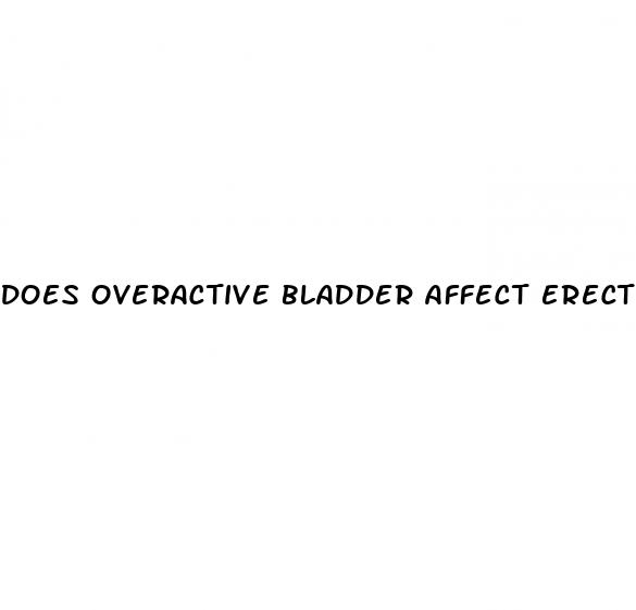 does overactive bladder affect erectile dysfunction