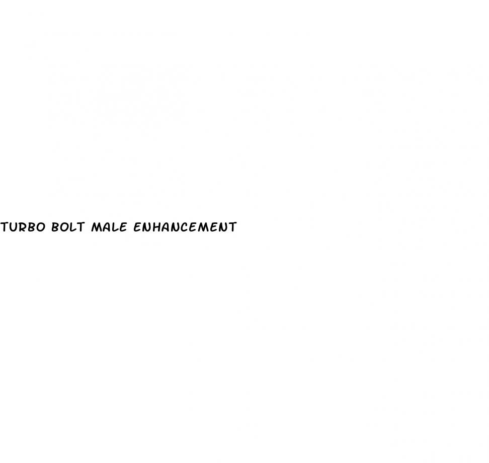 turbo bolt male enhancement