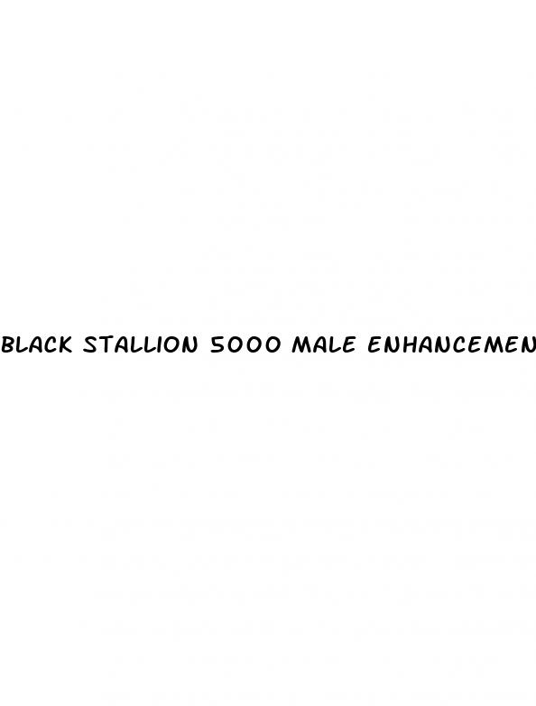 black stallion 5000 male enhancement