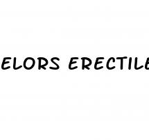 elors erectile dysfunction dallas