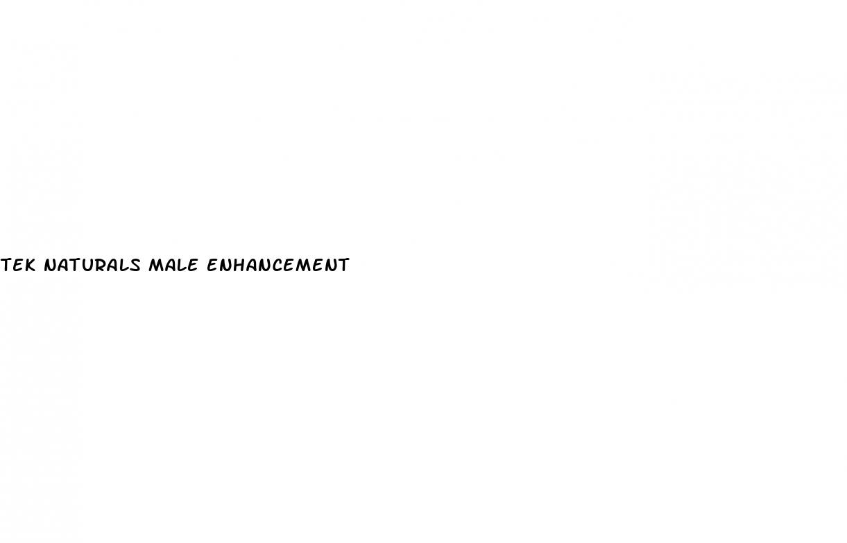 tek naturals male enhancement