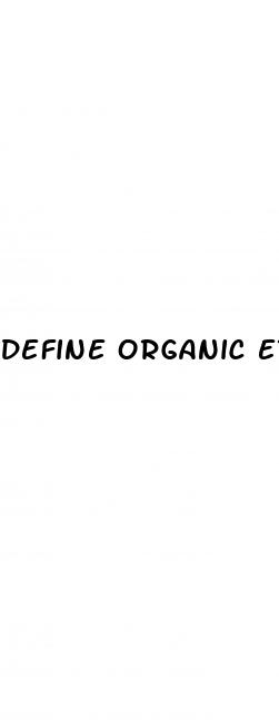 define organic erectile dysfunction