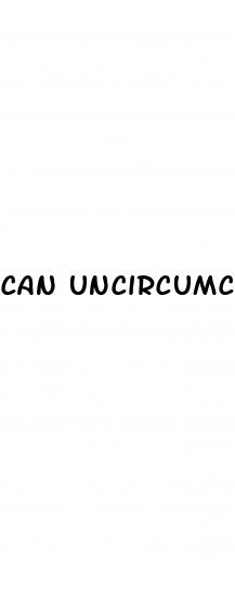 can uncircumcised cause erectile dysfunction