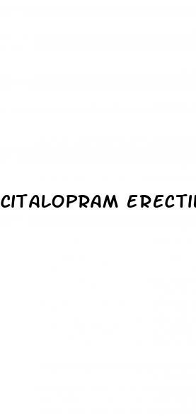 citalopram erectile dysfunction permanent