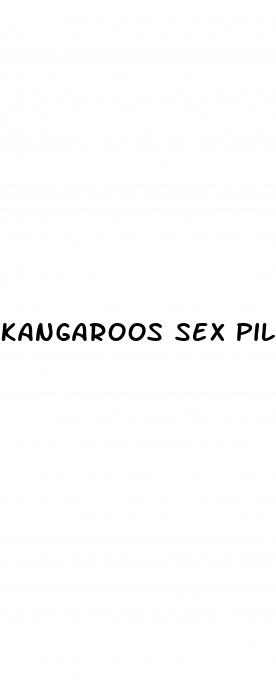kangaroos sex pill