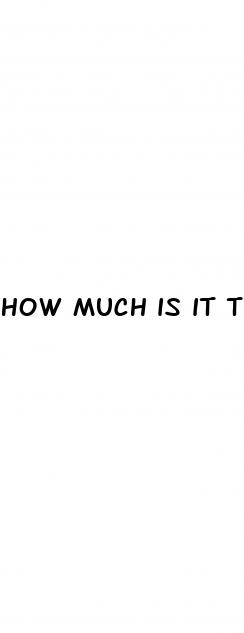how much is it to get a bigger dick