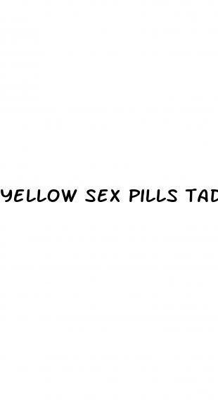 yellow sex pills tadalafil