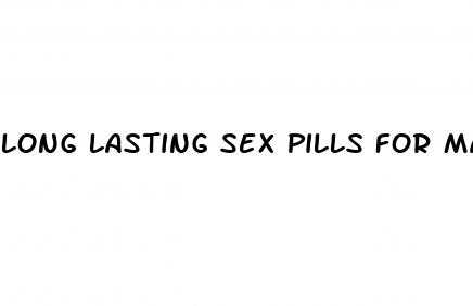 long lasting sex pills for male