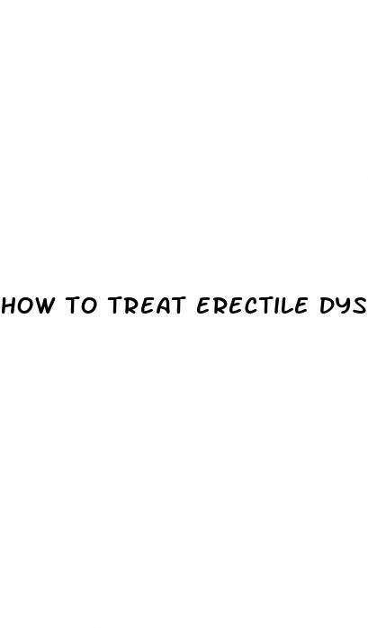 how to treat erectile dysfunction without drugs